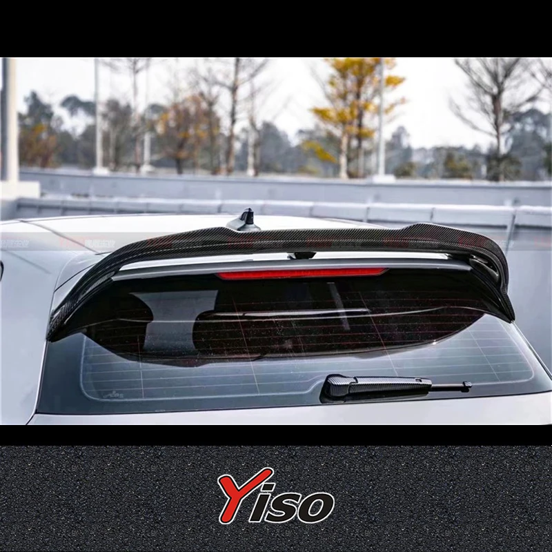 Suitable for Golf 8 GTI R tail Modified encirclement Aerodynamic kit Empennage Golf8 GTI CSV spoiler carbon fiber WING Empennage