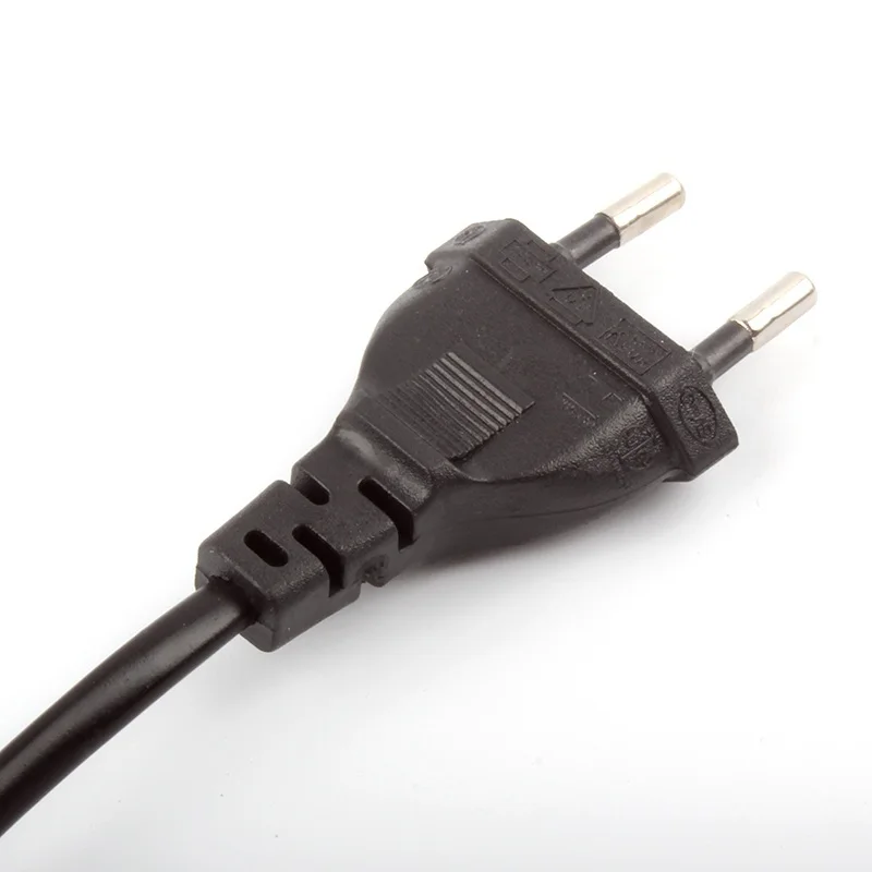 20x 2-Prong Pin AC EU Cable Power Supply Cord Console Cord C7 Cable Figure High Quality Lead Wire Power Cord For Desktop Laptop