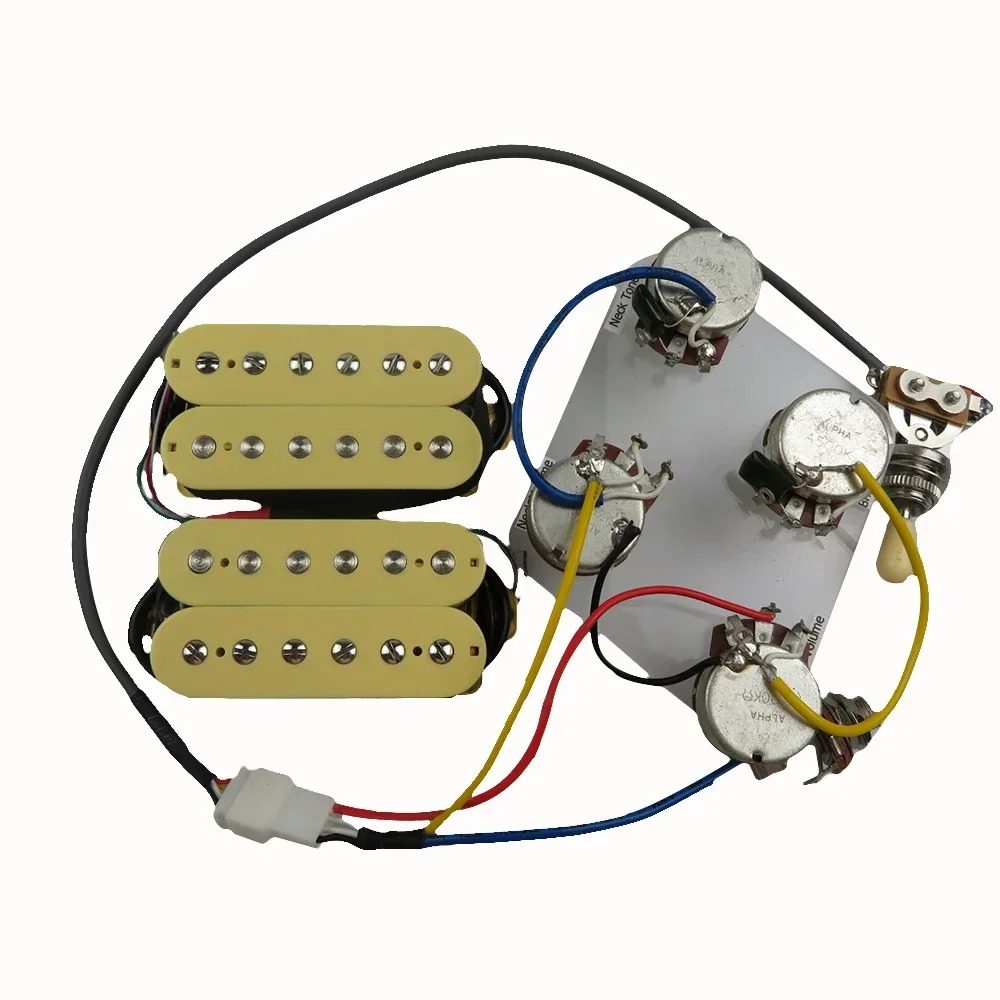 Mejora de pastillas de guitarra de sonido clásico Humbucker Alnico 5 Magnet para piezas de guitarra LP ST SG