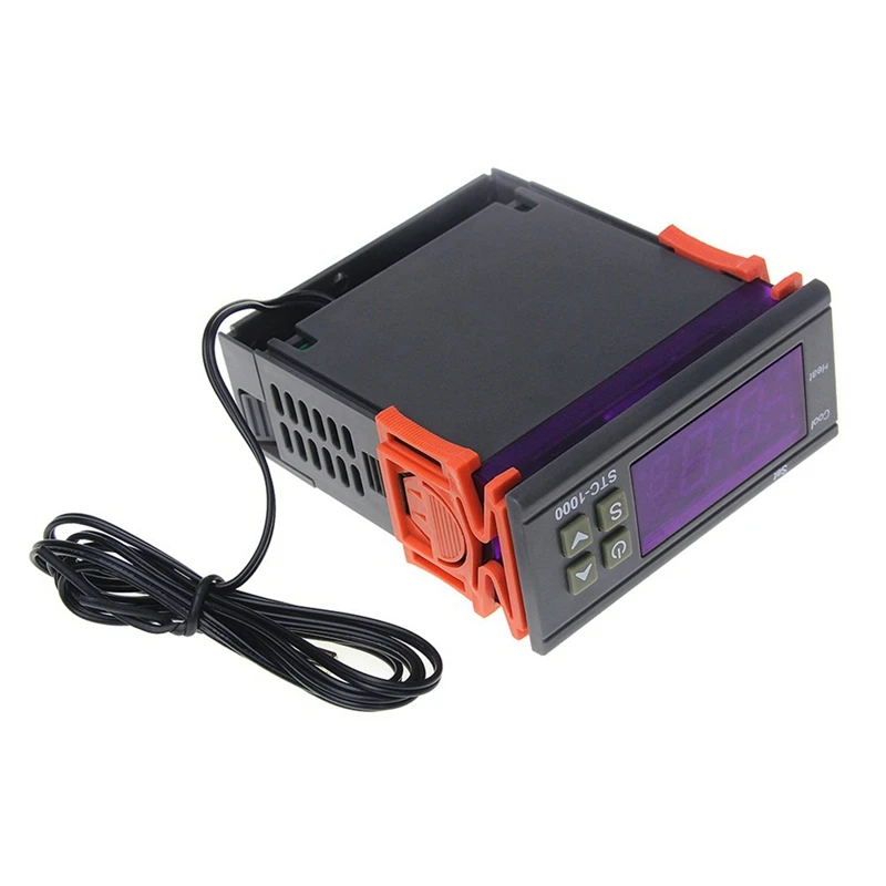 LED Digital Temperature Controller Relay Thermoregulator Thermostat STC-1000 AC 110-220V 10A For Heater Freezer Fridge