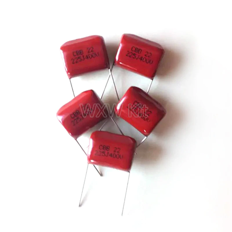 10PCS 63V 100V 250V 400V 450V 630V 2000V 125J CBB Filme de Polipropileno Capacitor 101 103 104 105 221 222 223 224 225 332 333 334