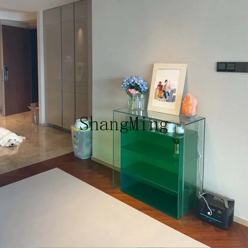 

FG living room model decorative display box, tempered glass character storage decorative display cabinet
