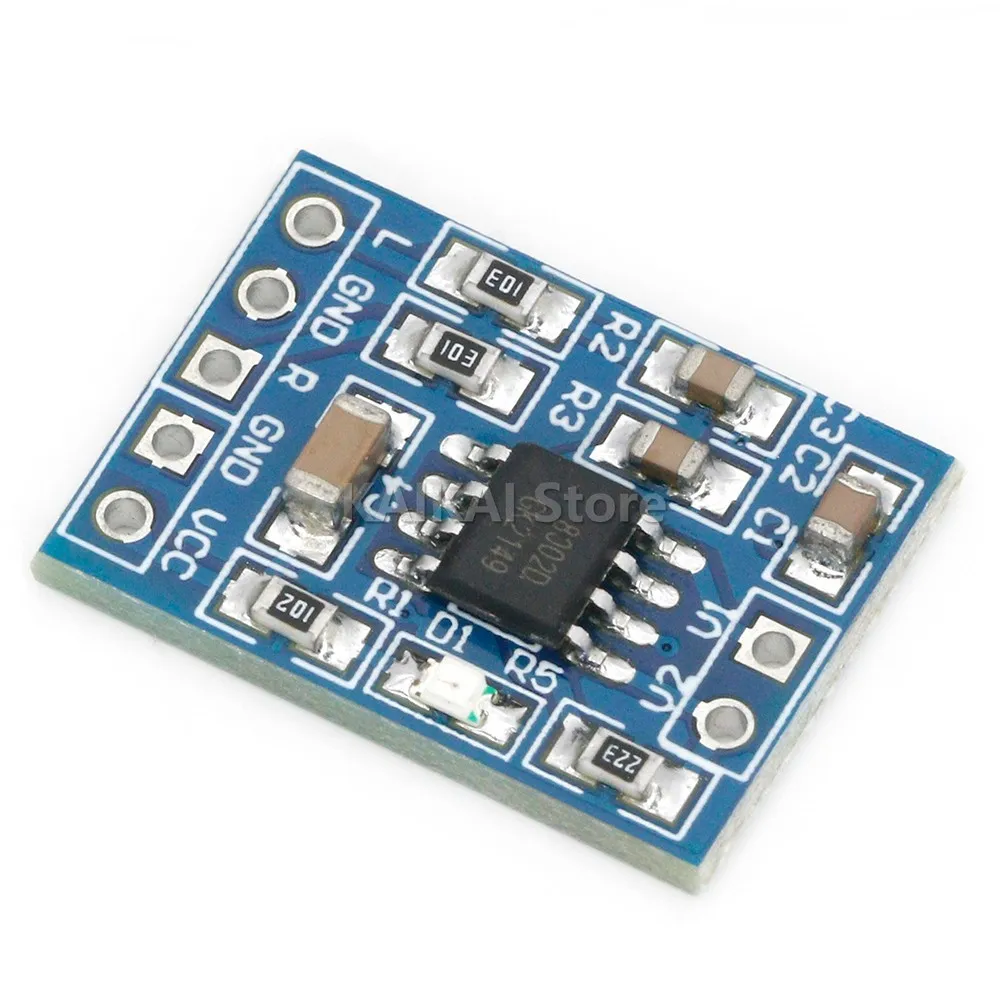 Super Mini HXJ8002 Audio Power Amplifier Board Mono Channel Voice low noise Amplifiers Module 2.0-5.5V Replace PAM8403