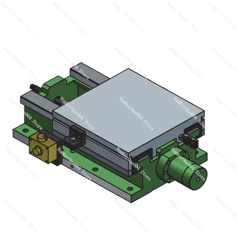 Suitable for heavy-duty hydraulic slider CNC machine tool rectangular oil cylinder single character worktable drilling