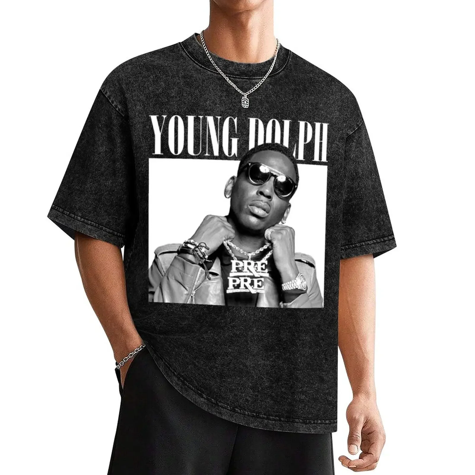 Young Dolph T-Shirt vintage graphic tee anime shirts graphic tee men