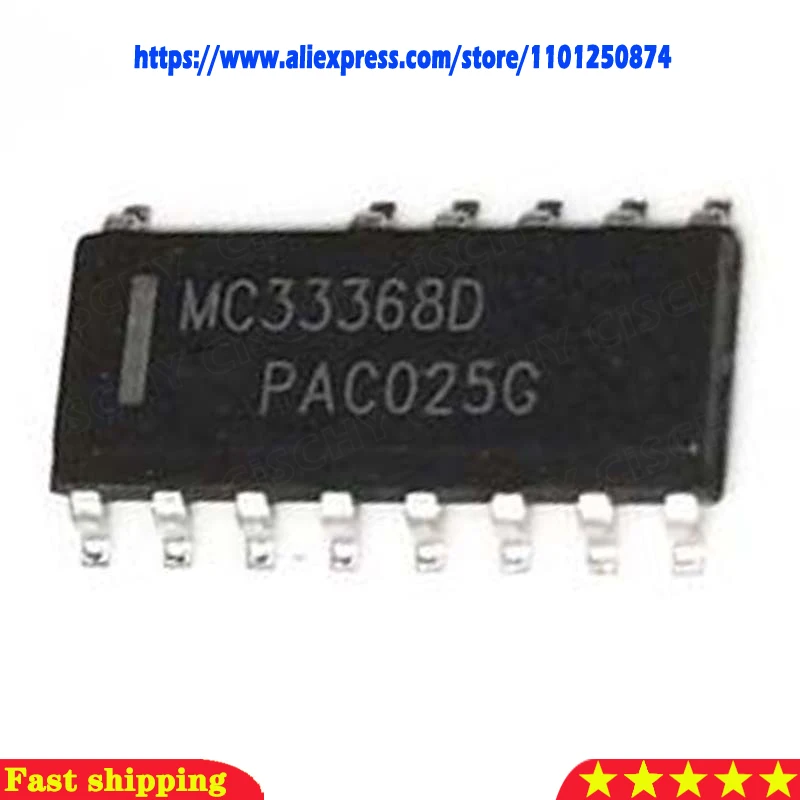 5pcs MC33368D SOP-14 MC33368DR2G SOP14 MC33368 MC33368DR SOP MC33368DG