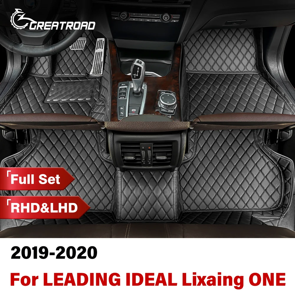 

Для LEADING IDEAL Lixaing ONE (6/7-местный) 2019-2020 автомобильный напольный коврик на заказ автомобильный ковер чехол аксессуары для интерьера защитные