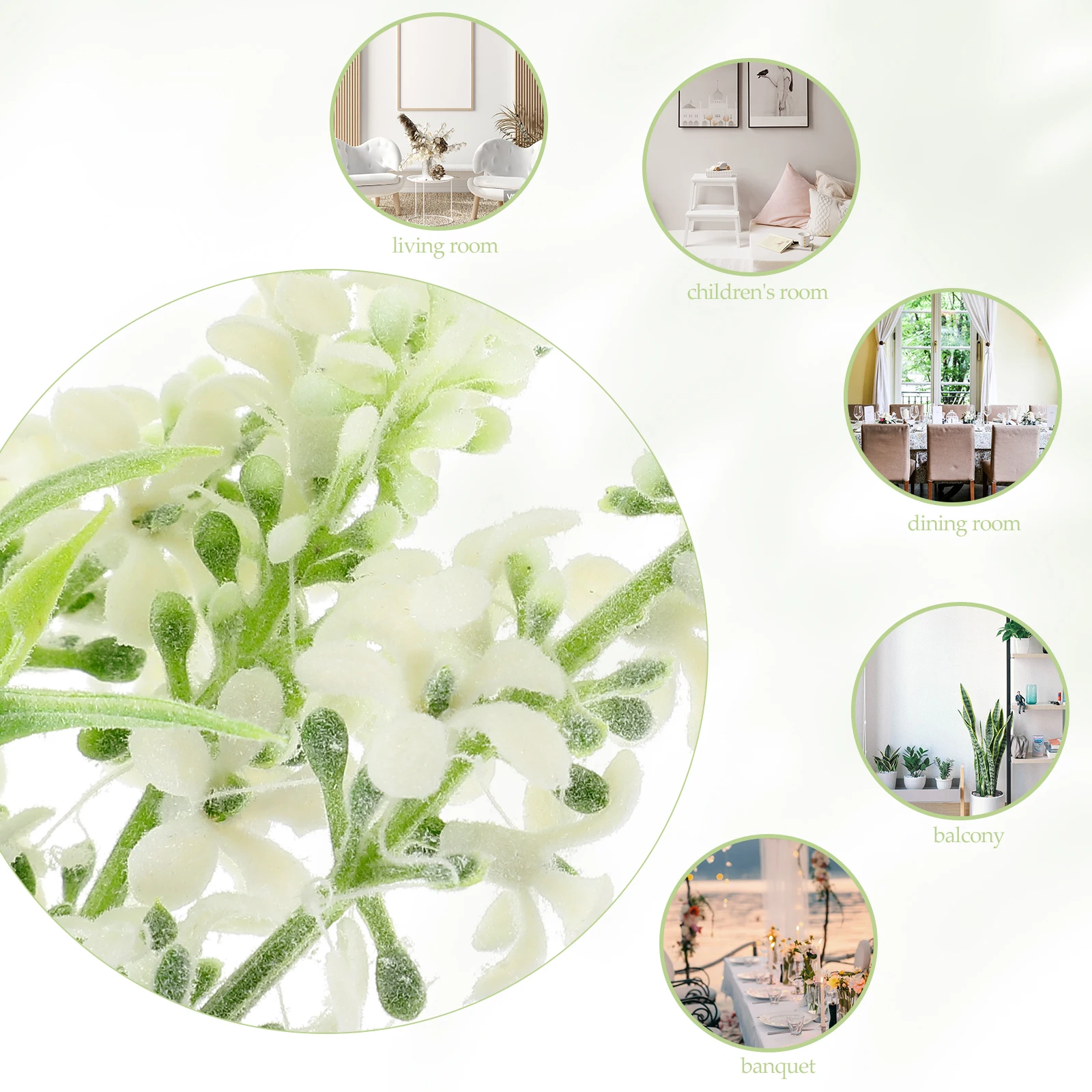 

Lifelike Artificial Lavender Flowers Fake Plants Decor for Vase Home Office Wedding Spa Bathroom Accessories Photography Props