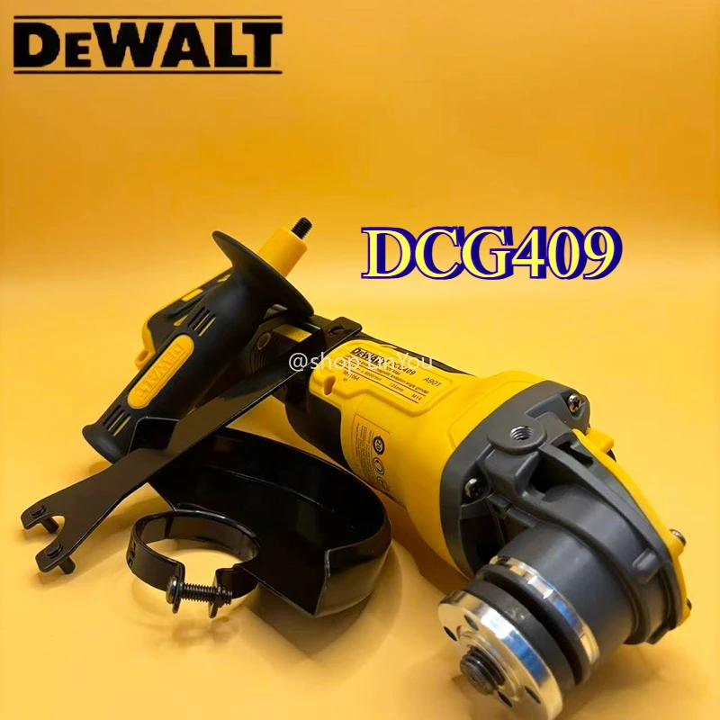 DEWALT زاوية طاحونة DCG409 20 فولت اللاسلكي فرش أداة السلطة آلة قطع 125 مللي متر قابلة للشحن المحمولة الملمع (لا بطارية)
