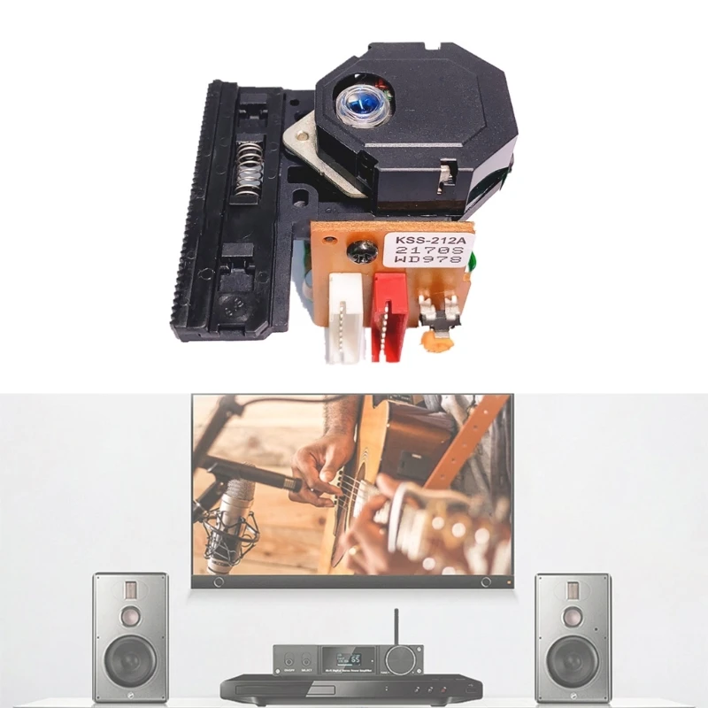 KSS-212A Laser Head VCD- CD Audio Replaceable KSS-210A 212B 150 Optical Pickup Laser Lens Single Channel Easy to Replace