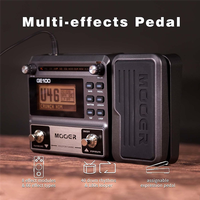 ABVL-MOOER GE100 Guitar Multi-Effects Processor Effect Pedal With Loop Recording Tuning Tap Tempo Rhythm Setting Scale