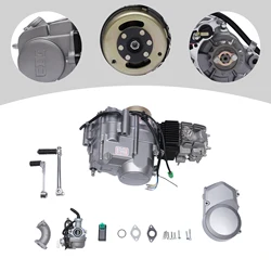 4-Stroke Engine,Single Cylinder Air Cooling Engine with High Power and A Large Fuel Tank,fits for Crf50 / Crf70 / Xr50,ect