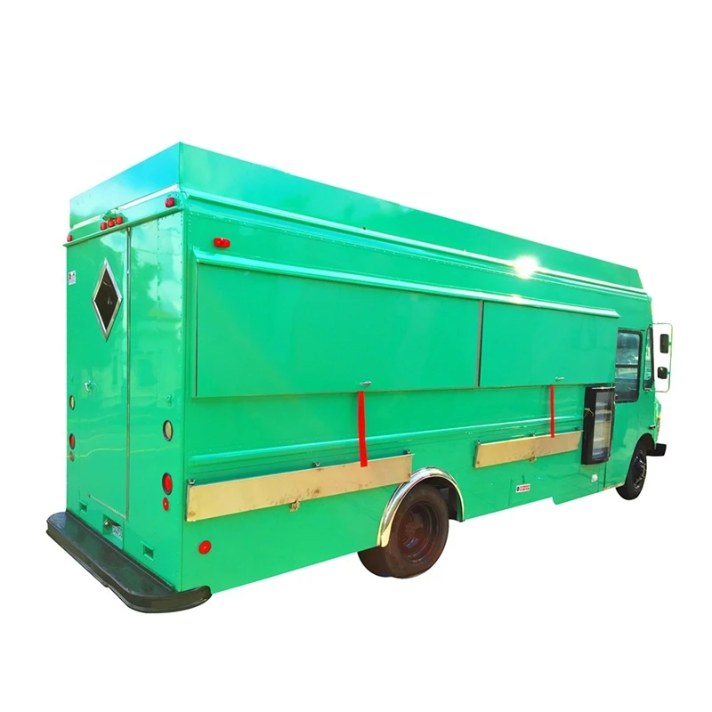 Distributeur automatique de café, panini, fourgon de nourriture chinoise, chariot roulant, remorque américaine vintage, camion de nourriture, vente d'occasion