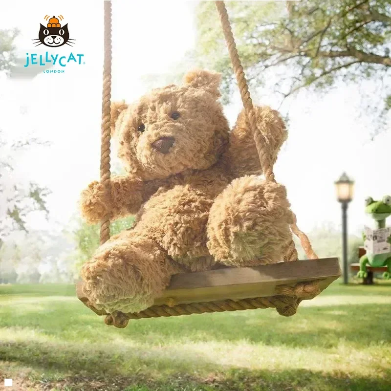 

Jellycat Barcelona Teddy Bear Plush Doll Sofa Cushion Dolls Accompany Sleeping Plush Pillow Room Decoration Plush Toy Kids Gift