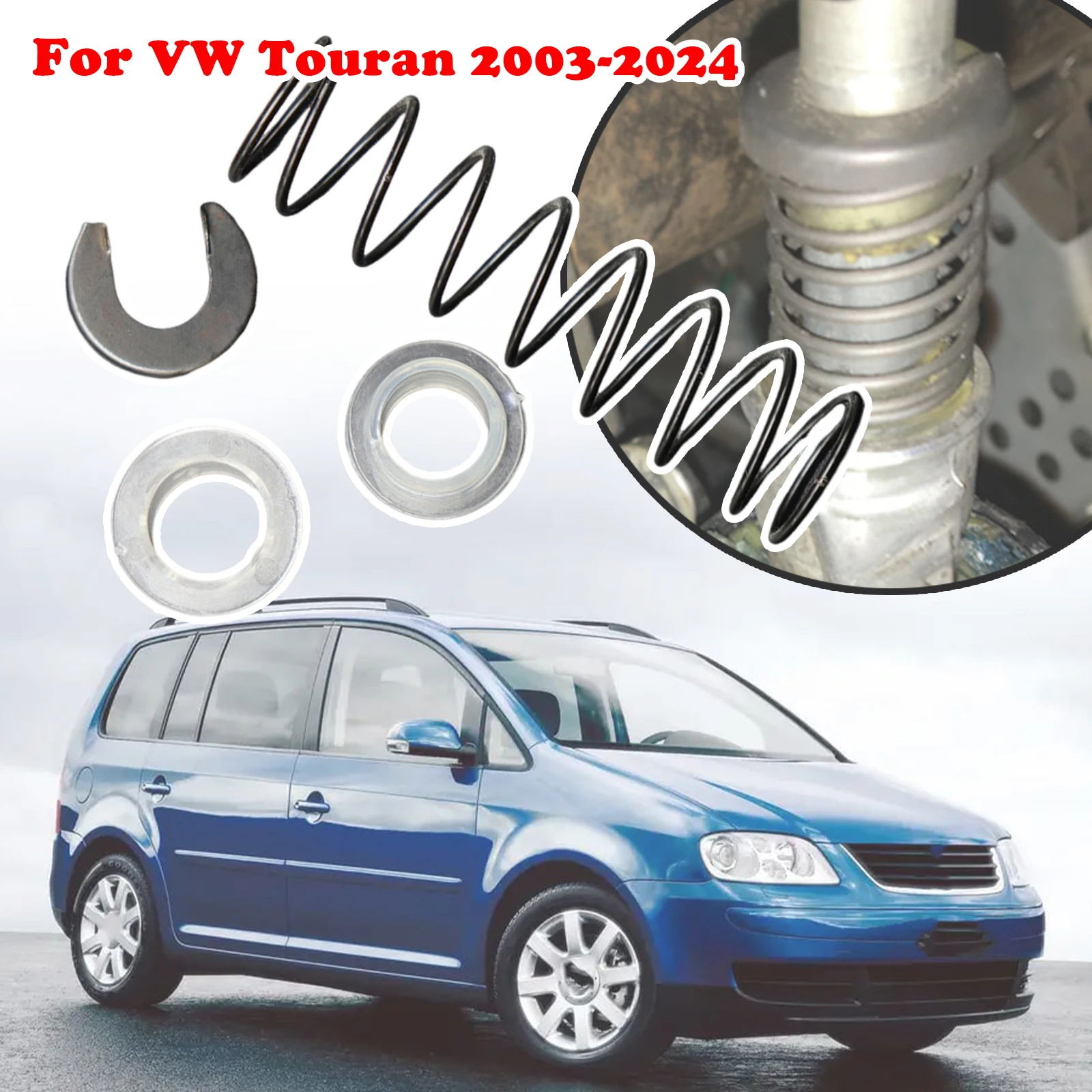 For VW Touran Rubber Manual Gearbox Lever Shifter Shaft Bushing Kit Reverse Gear Shifting Issue Fix Spare Parts 2003 2004 - 2024