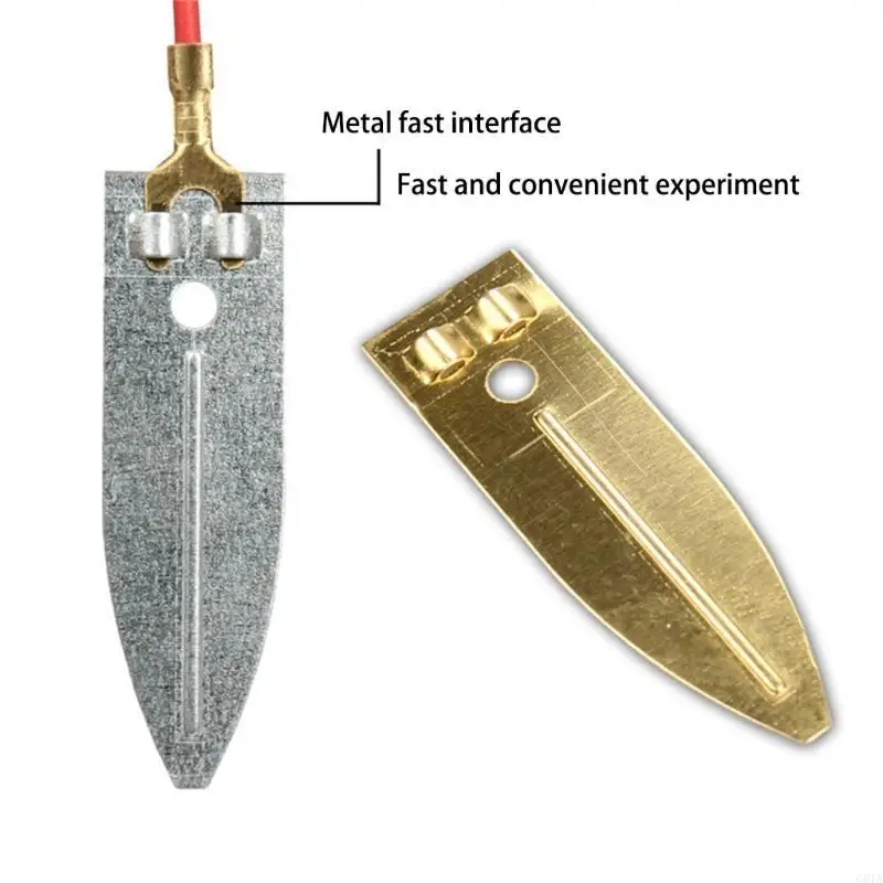 Эксперимент G8TA Fruit Power Experiment устанавливает набор батареи фруктовых аккумуляторов