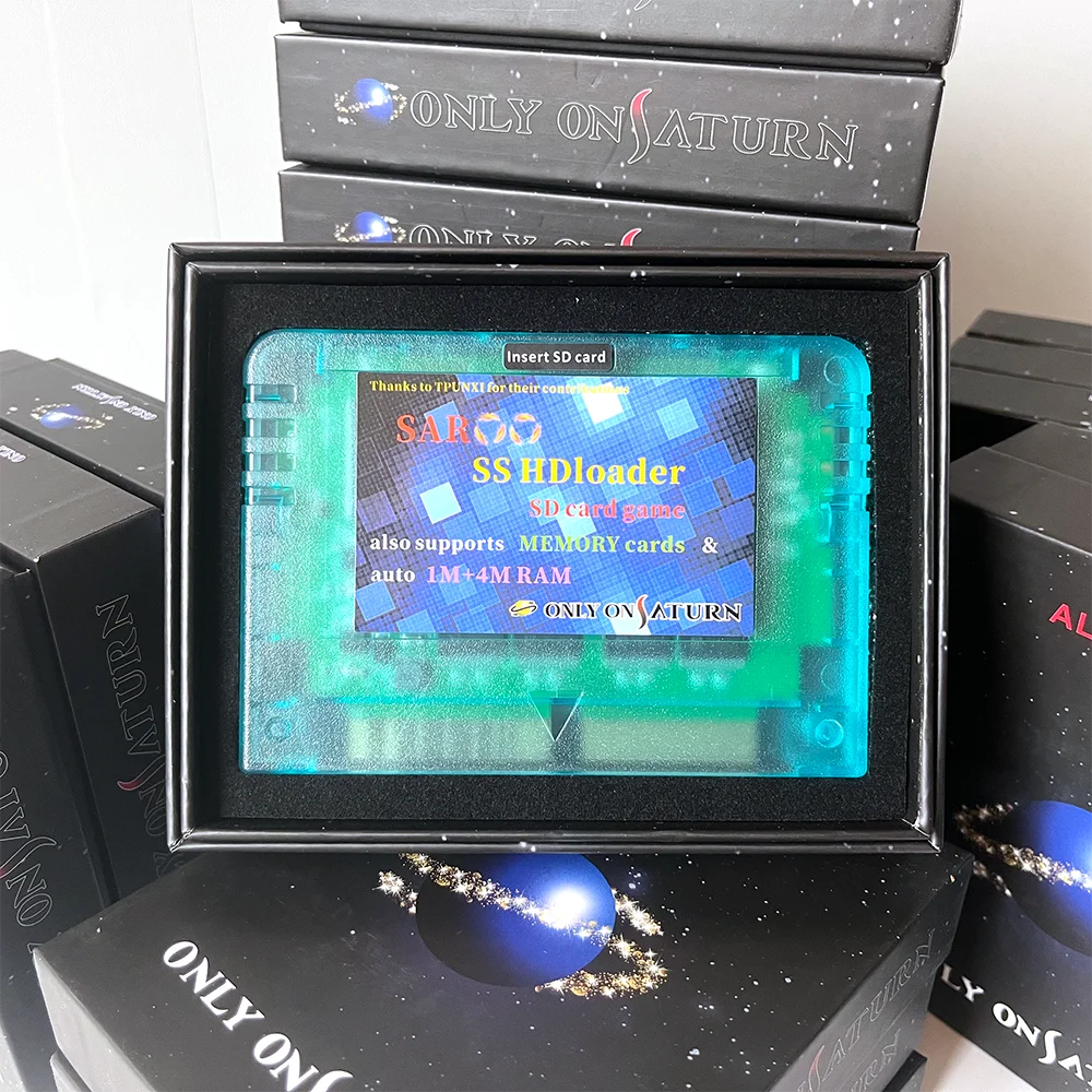 Saroo shdloaderゲームリーダーカートリッジ,SD,Tf,malloryカードを