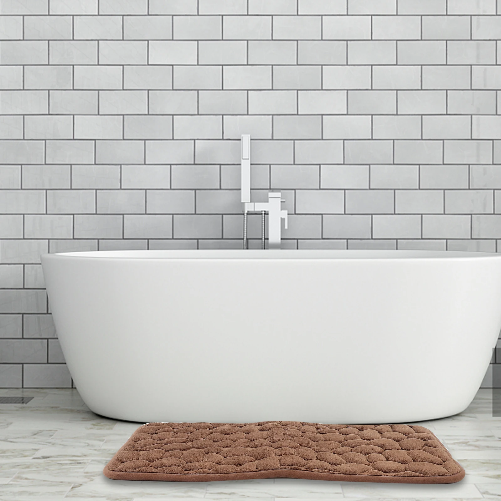 

Anti-Slip Mat Thickened Bathroom Rug Washable Floor Pad For Home Doormat Bedroom Living Room Entry Door Mat Ground Cushion