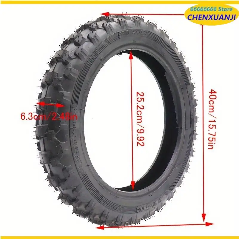 جديد CRF50/PW50 10 بوصة الأنبوب الداخلي للدراجة الترابية/دراجة الحفرة 10 بوصة r عجلة 2.50-10 الأنبوب الداخلي الإطار الخارجي