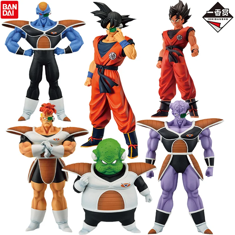 Bandai Ichiban Dragon Ball Ginyu Special Sentai! Raising Son Ginyu Son Goku Ver.Recoom Burter Jeice Guldo Figurals Brinquedo Toy