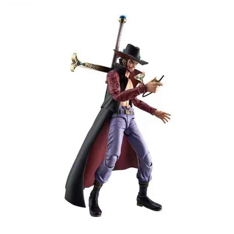 100% Original MegaHouse Variable Heroes VAH Dracule Mihawk ONE PIECE in Stock Anime Figure Model Collection