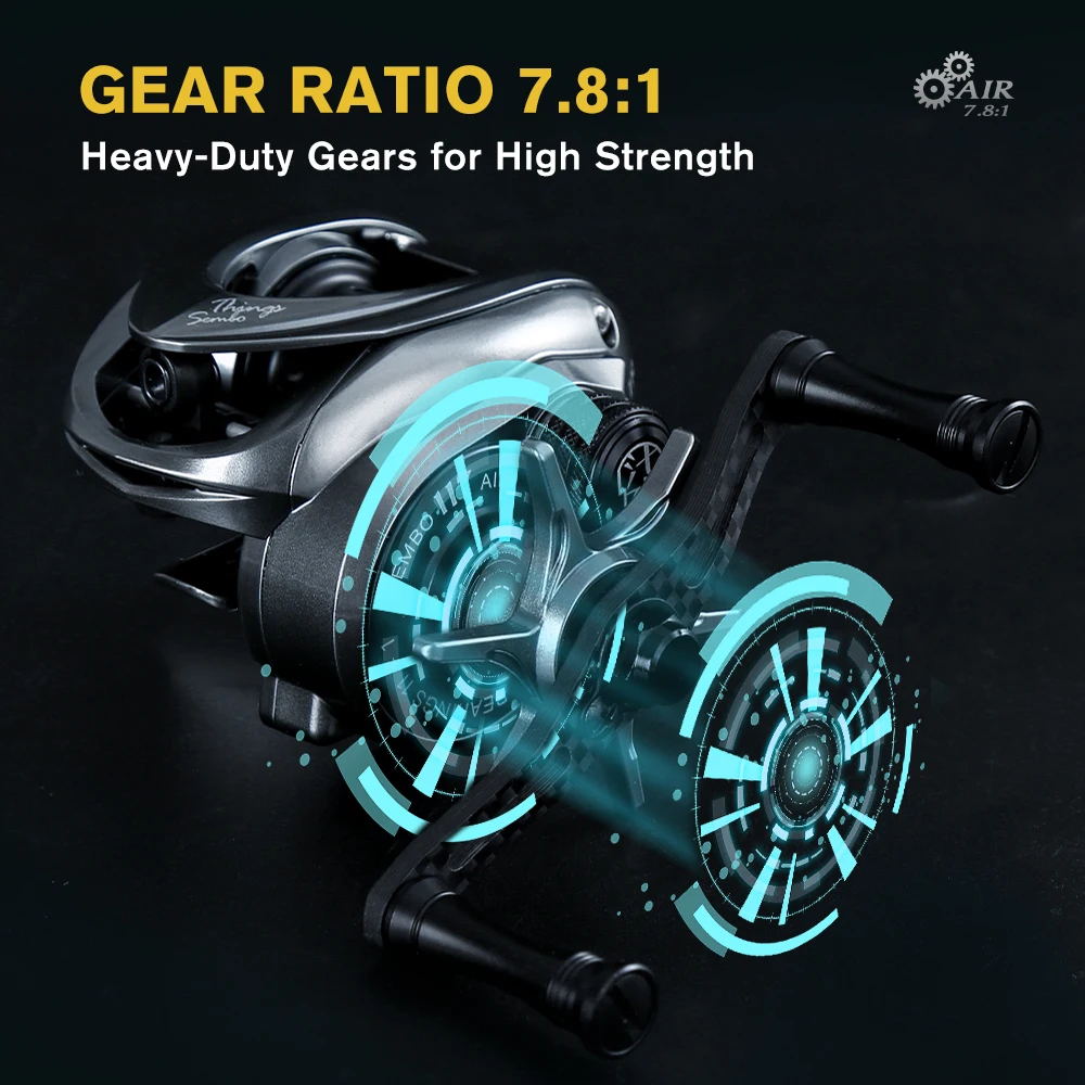 ZUKIBO Ultra Light 117g Baitcasting Fishing Reel 11+1BB High Speed 7.8:1 Gear Ratio Carbon Baitcaster Reels Saltwater pesca