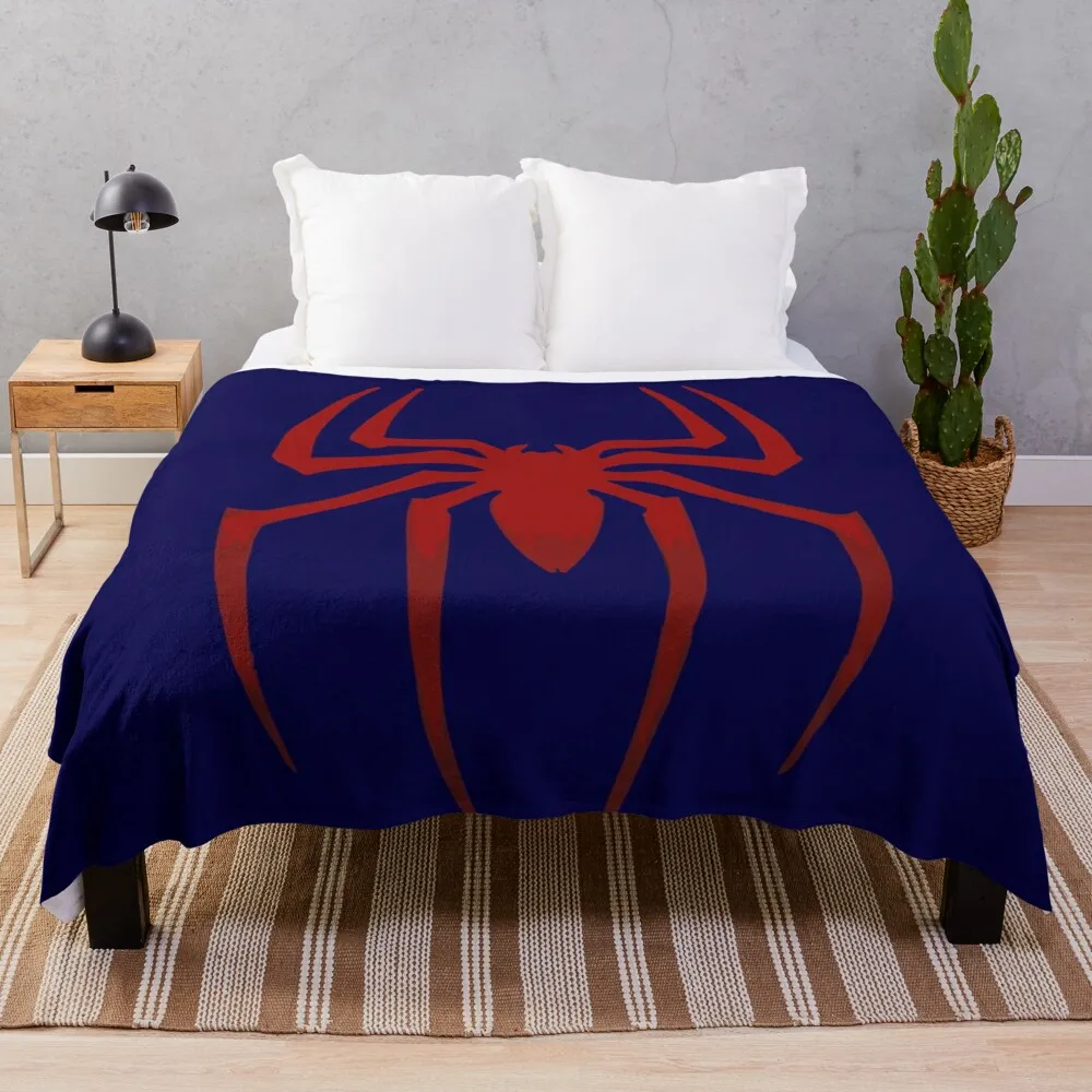 

Spider Logo Throw Blanket Quilt Soft Beds Bed Comforter Blankets