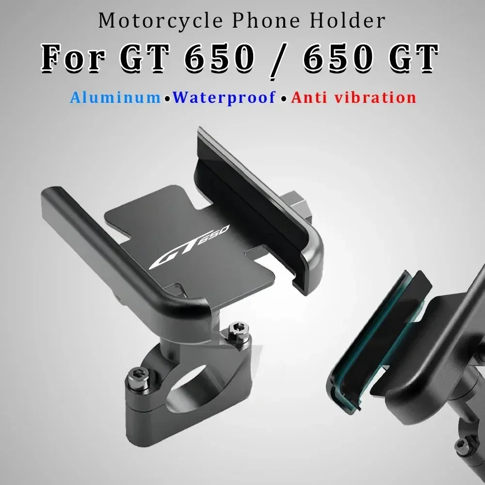 

Motorcycle Phone Holder Aluminum Alloy Stand for CFMOTO 650GT Accessories CF MOTO 650 GT CF650GT GT650