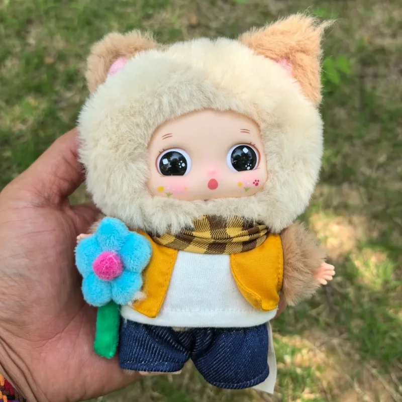 

New Blind Box Baby Three No. Spring Outing Flower Team Series Mystery Box Cute Plastic Doll Pendant Toy Christmas Surprise Gift