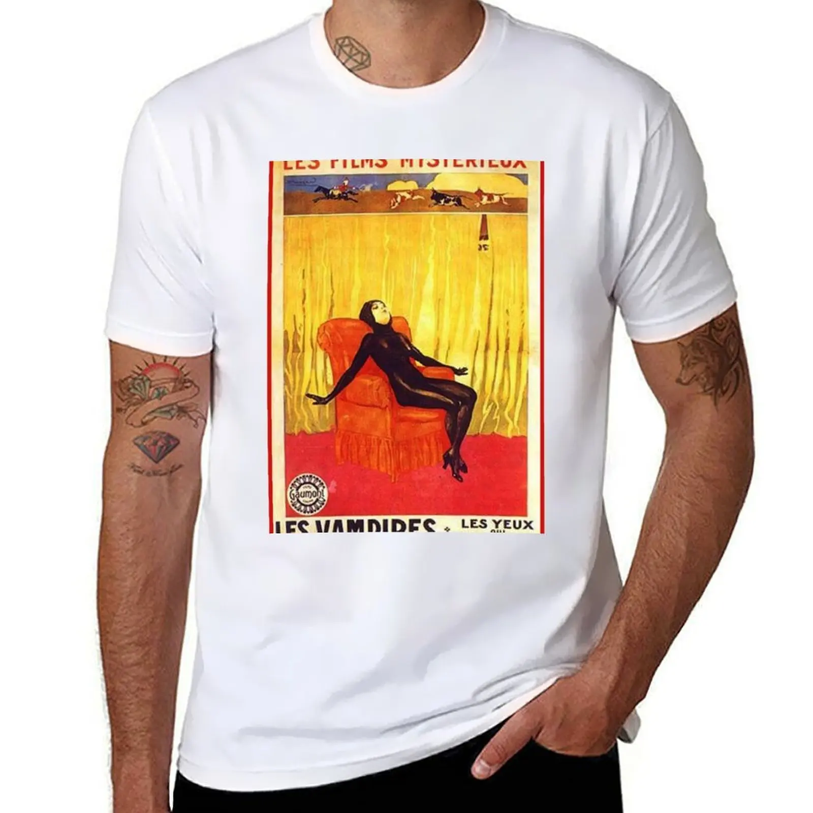 

HD Vampires - 1917 Silent Film T-Shirt man t shirts for men t shirt man designer T-Shirt