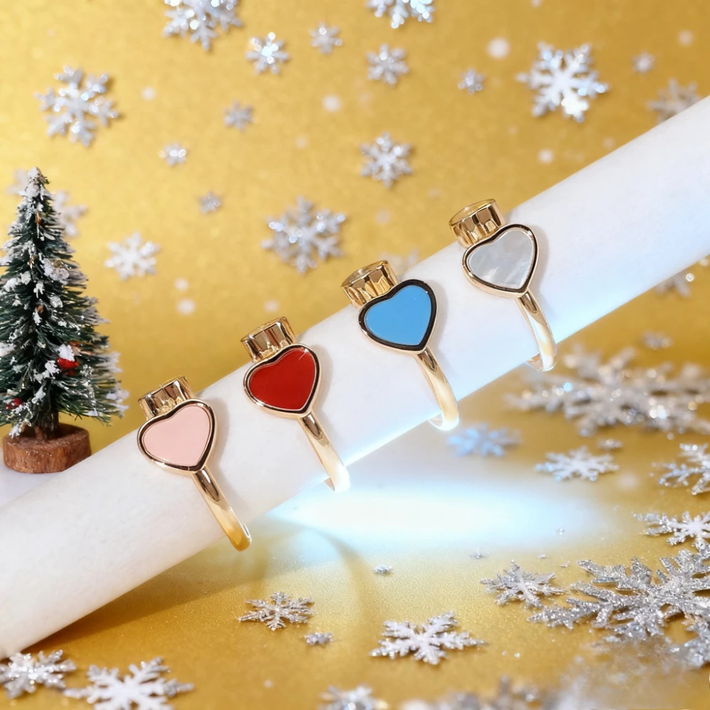 

2026 Trendy Collection Open Style One Size Fits All Ring Exquisite Cute Fashionable Jewelry Ideal Holiday Gift