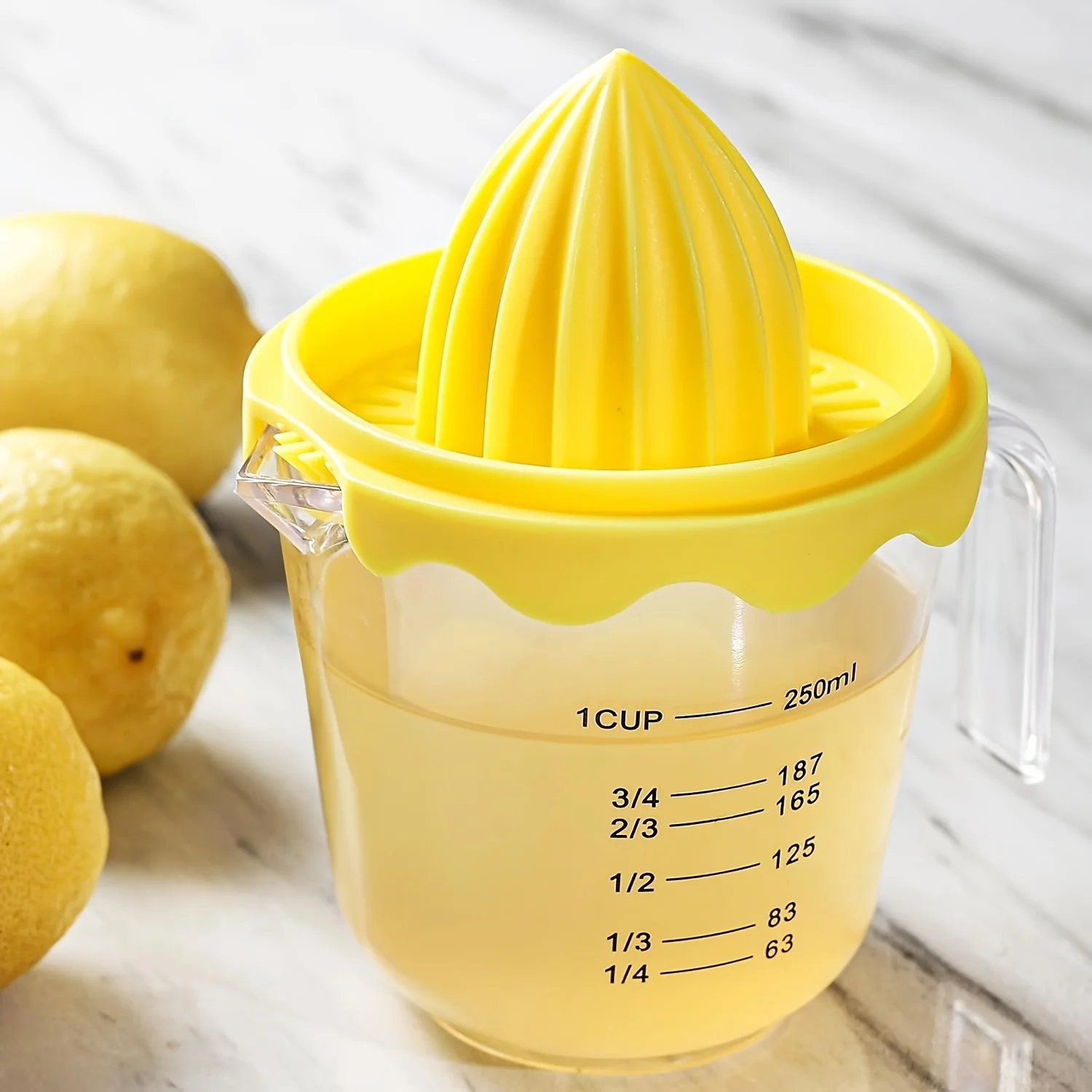 Citrus Juicer Detachable Lemon Squeezer Small Fruit Juice Squeezer Multi-use Small Juicer Tool Kitchen Manual Citrus Juicer