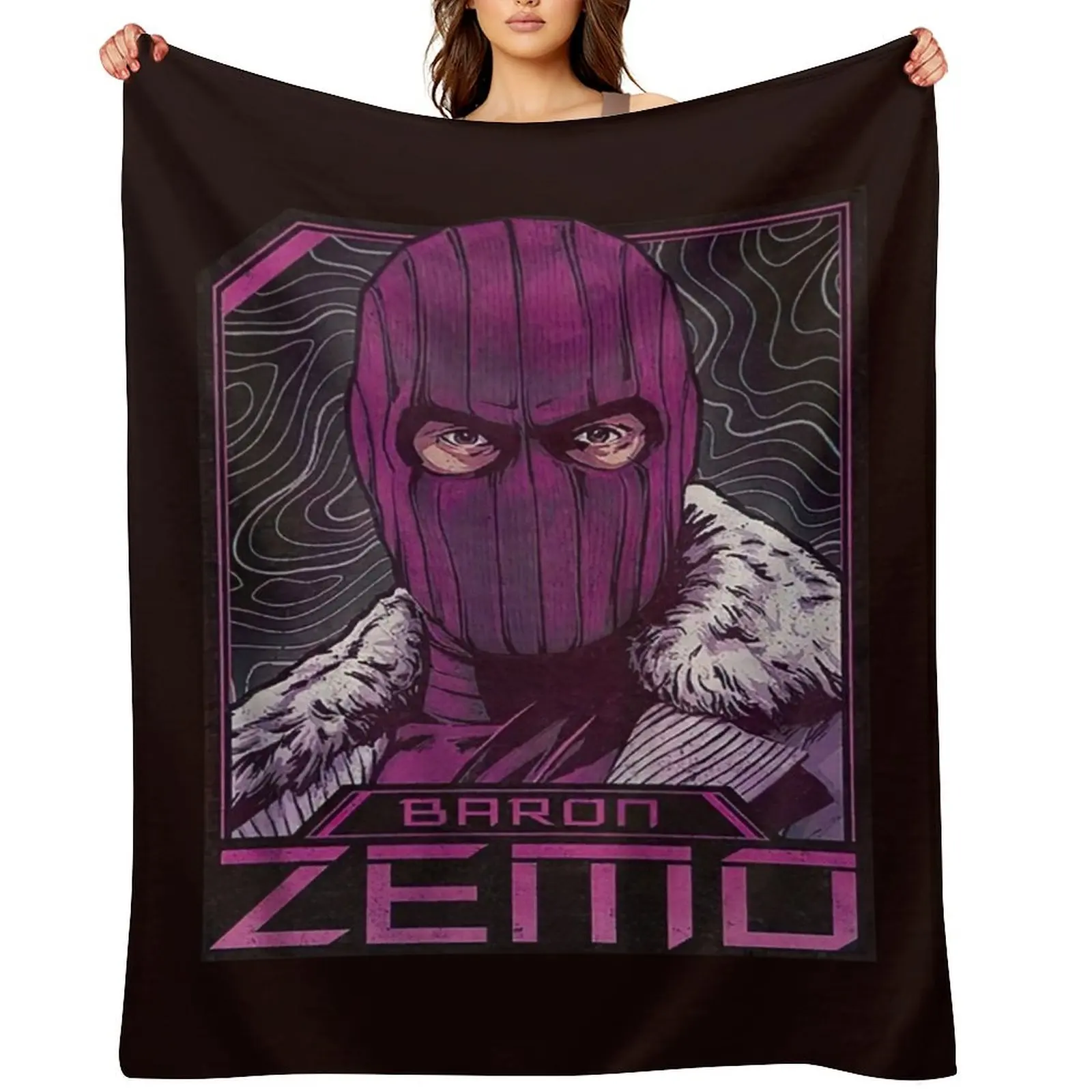 

Baron Zemo . Throw Blanket Blankets For Bed Heavy Kid'S Thins Blankets