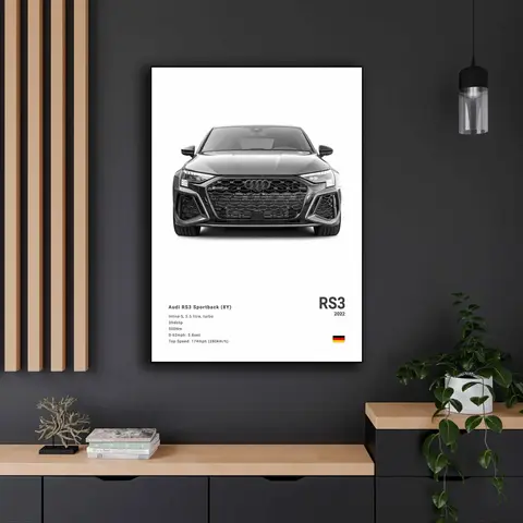 Initialer-D AE86 Racing Car Canvastavla Poster F1 & GTR Le Mans-bana Väggkonstmålning för heminredning 8 best sales bilväggkonst - №4