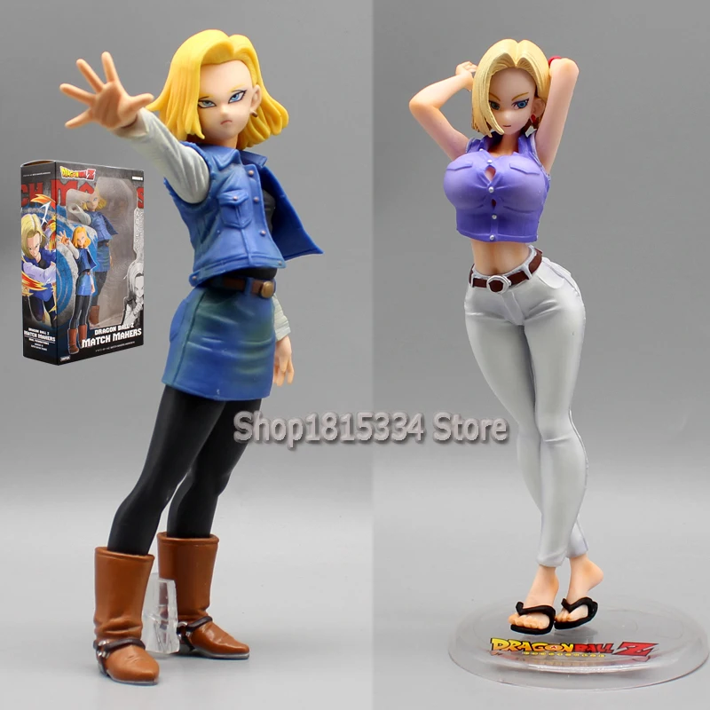 Dragon Ball Anime Figure HB Android 18 Action Figures Ver III Lazuli Sexy Statue Standing Pvc Collection Model Birthday Toy Gift