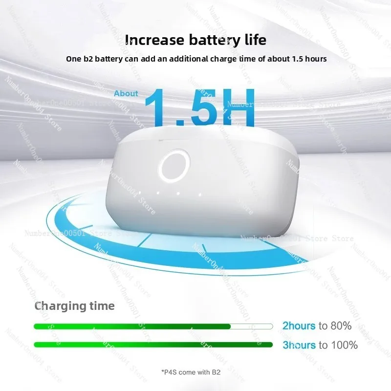 P4S Magnetic Battery Upgrade Head Strap for PICO 4 Ultra VR 5200mAh Power Bank Accessory Extend Playtime Comfortable Easy Instal
