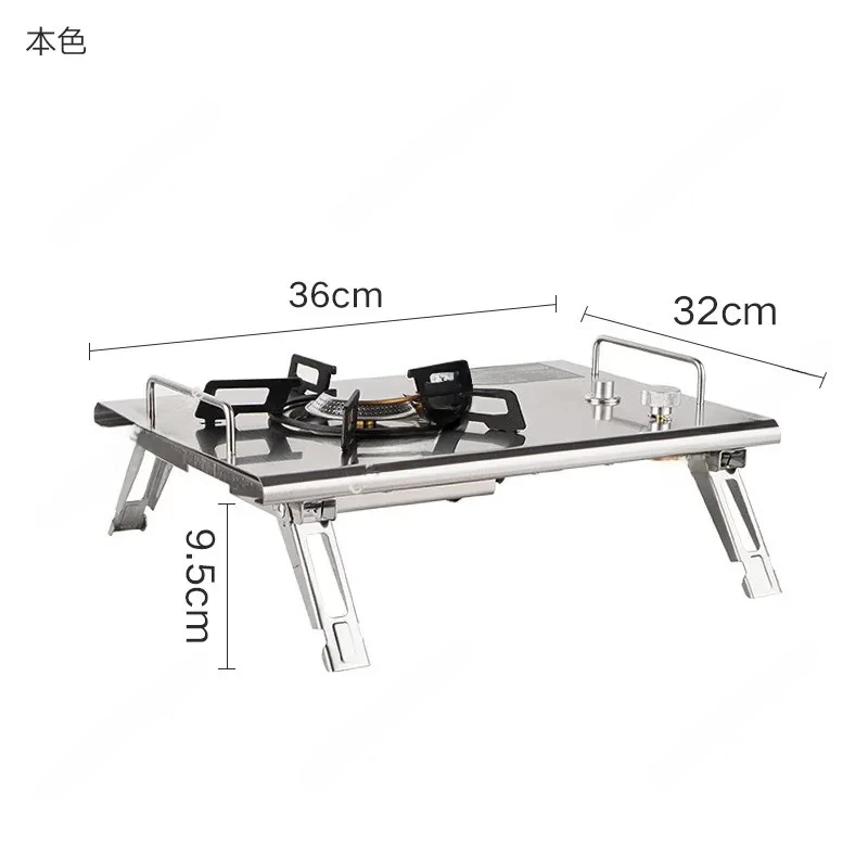 

Outdoor Camping Folding Cartridge Stoves IGT Desktop Supporting Cooking Utensils Portable Vehicle Small Gas Stove