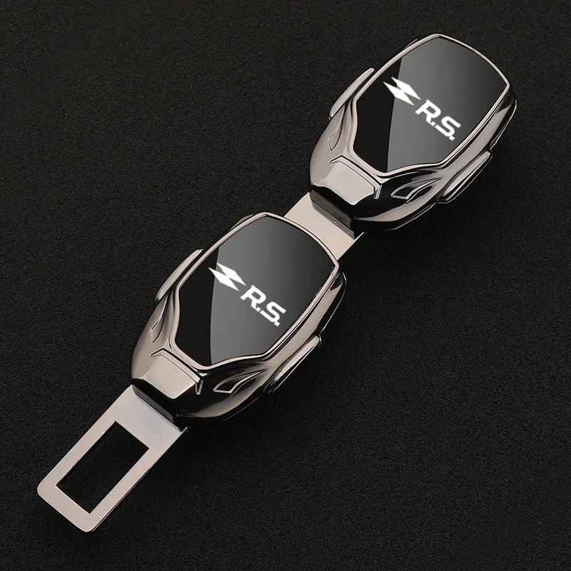 1pcs/Set Car Metal Decorations Car Interior Extenders for rs clio megane 2 3 4 sport rs 5 captur austral  Accessoriesies