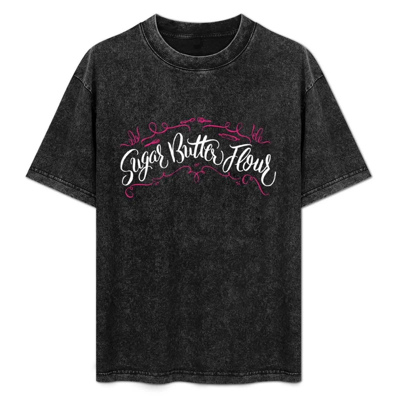 

Sugar Butter Flour logo - Waitress the Musical - Broadway, West End T-Shirt new edition plain Men's cotton t-shirt