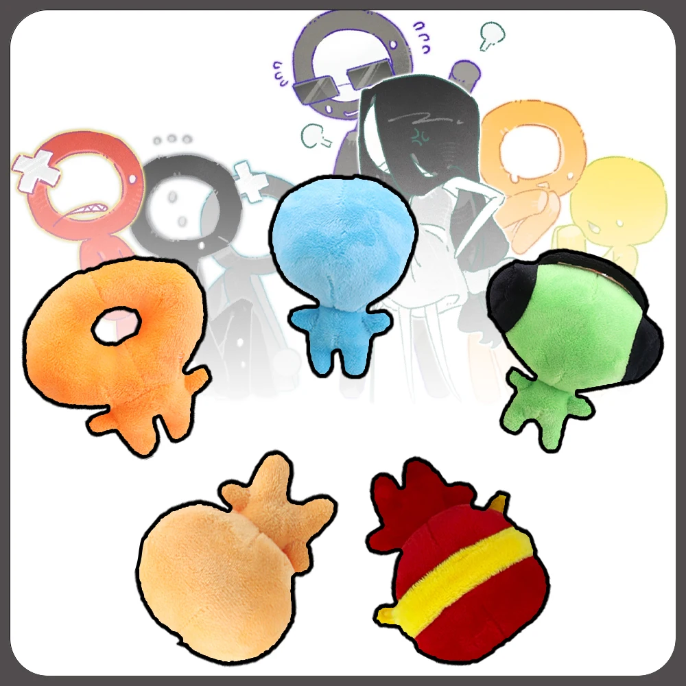 Nuevo Peluche de Alan Becker de Youtooz, Muñeco de Peluche de Dibujos Animados, Lindo Juguete de Peluche de Alan Becker, Colgante Kawaii, Llavero, Regalo de Cumpleaños para Niños