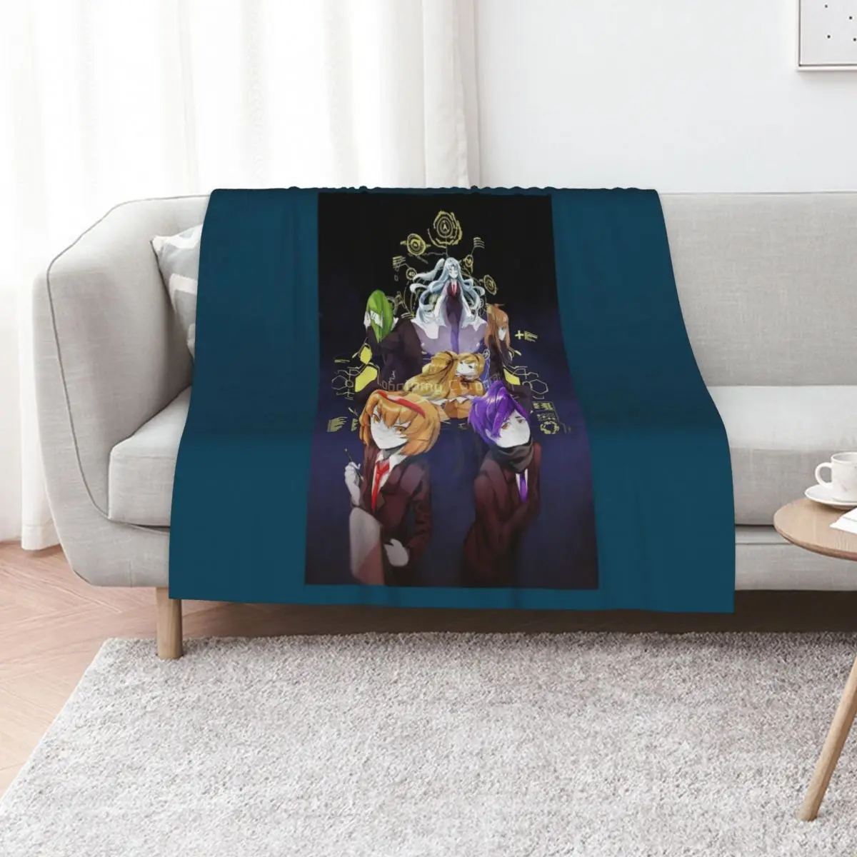 Aesthetic kawaii Lobotomy Corporation Throw Blanket for babies Comforter Soft Big Thermal For Sofa Thin Soft Plaid Blankets