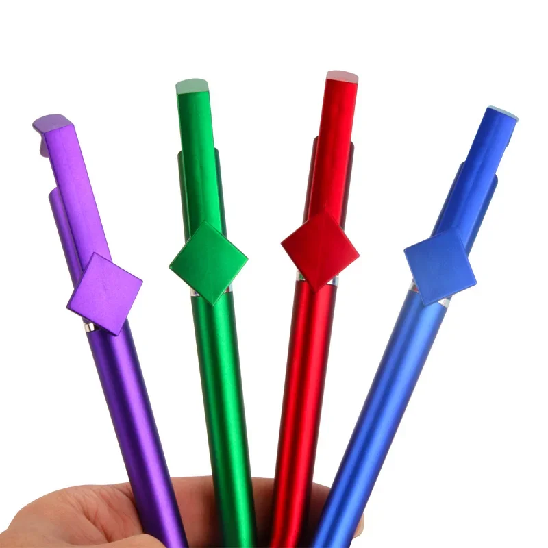 

50PCS Metal Ball Point Touch Screen Ballpoint Metal Mobile Phone Support Stationery
