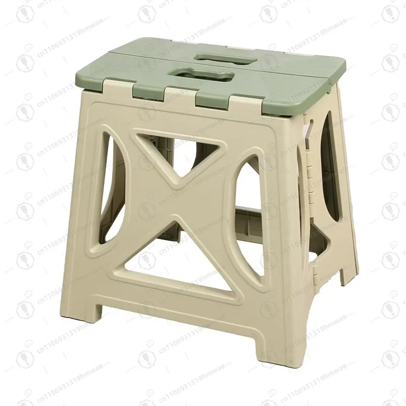 

Household folding plastic stool kitchen color portable PP stool