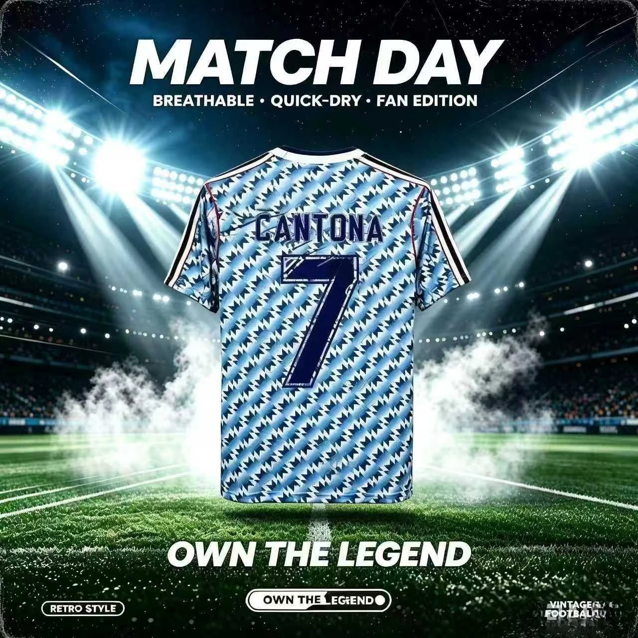2026-27 New 3D Printed Retro Football Suit Essential Item for Adult and Children Fans Fast Drying Breathable Parent Child Wear