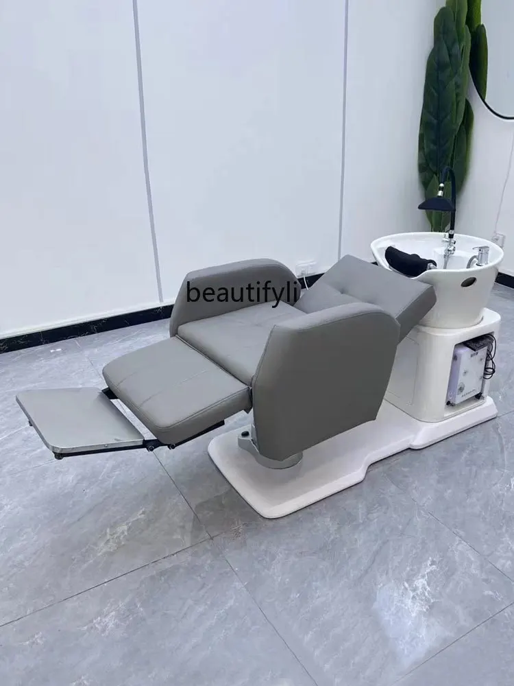 Intelligent High-End Electric Flushing Bed Automatic Shampoo Chair Multi-Function Rotating Hair Care Chair