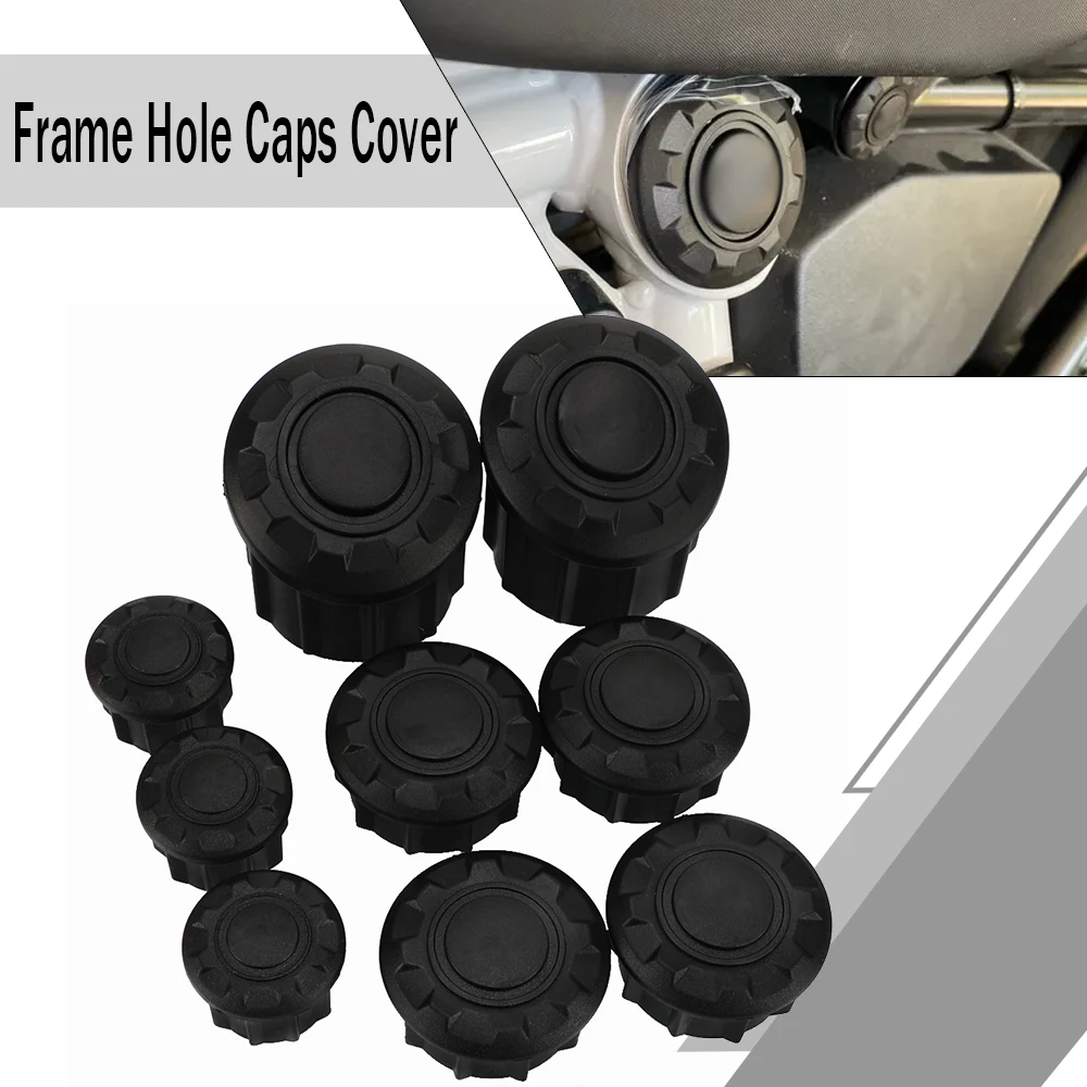 

Frame Hole Cover Caps Plug Decorative Frame Cap Motorcycle For BMW R1200GS LC R 1200 1250 GS Adventure 2022 2023 2024 R1250GS