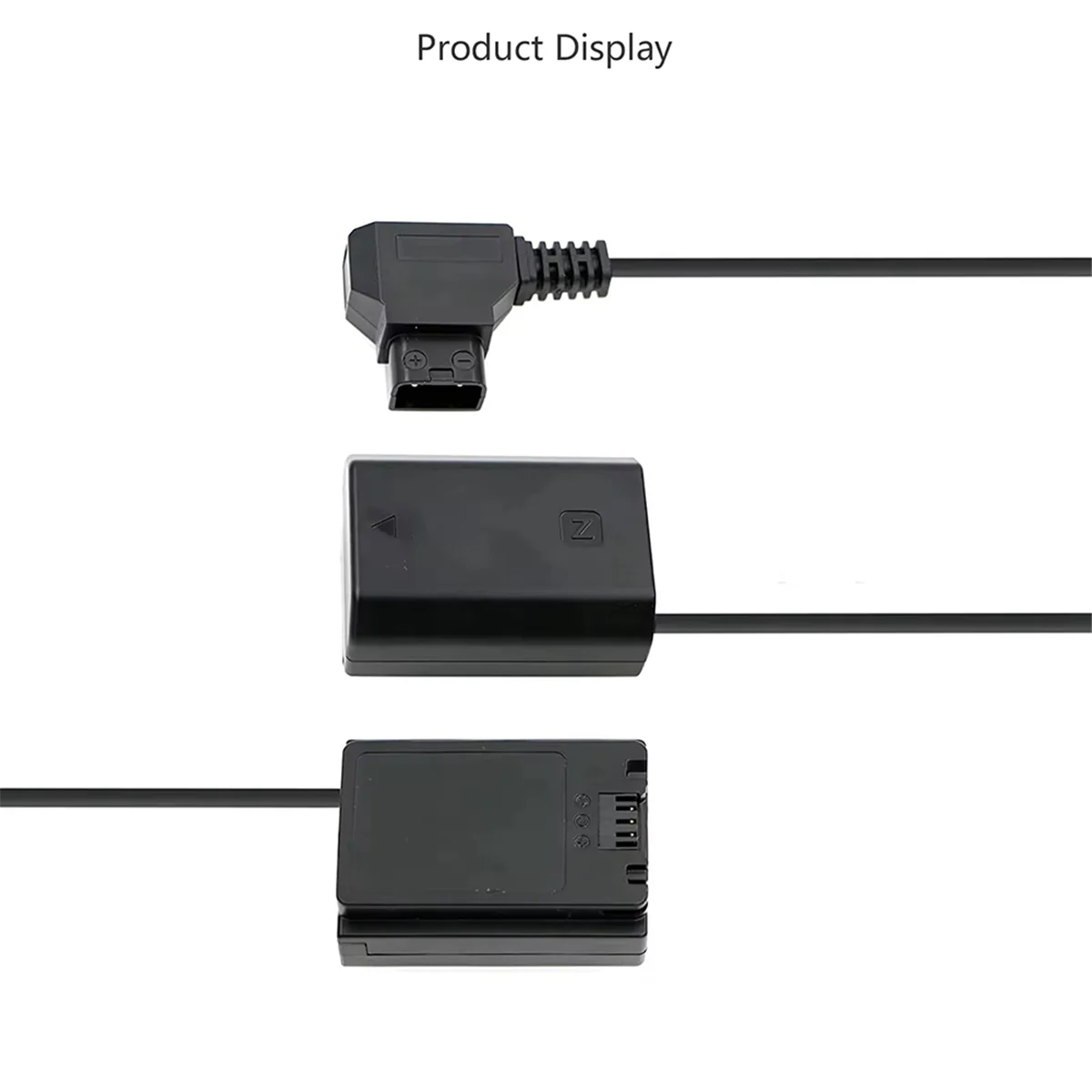 ABJG-NP FZ100 ダミーバッテリー - D-Tap 用 V マウント BP バッテリー用