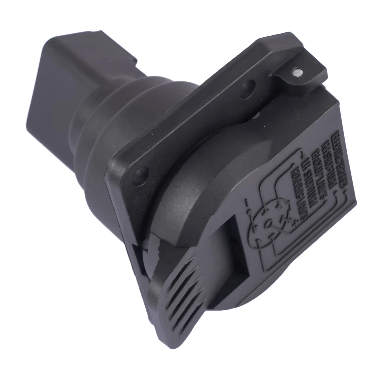 AP01 7-Way Pin Trailer Wiring Connector Plug For Dodge Ram Durango Jeep Chrysler 300 56038366, 56038366AB, 56038366AC