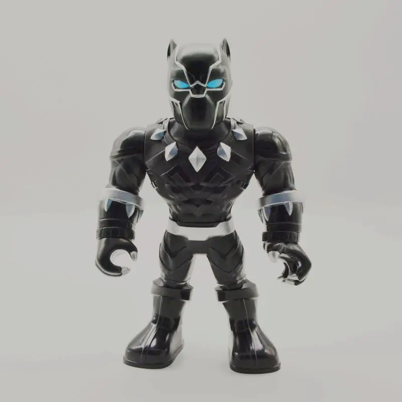 Marvel Avengers Czarna Pantera nowa seria kreskówkowa anime model ruchoma figurka kolekcjonerska ozdoba prezent urodzinowy dla chłopca