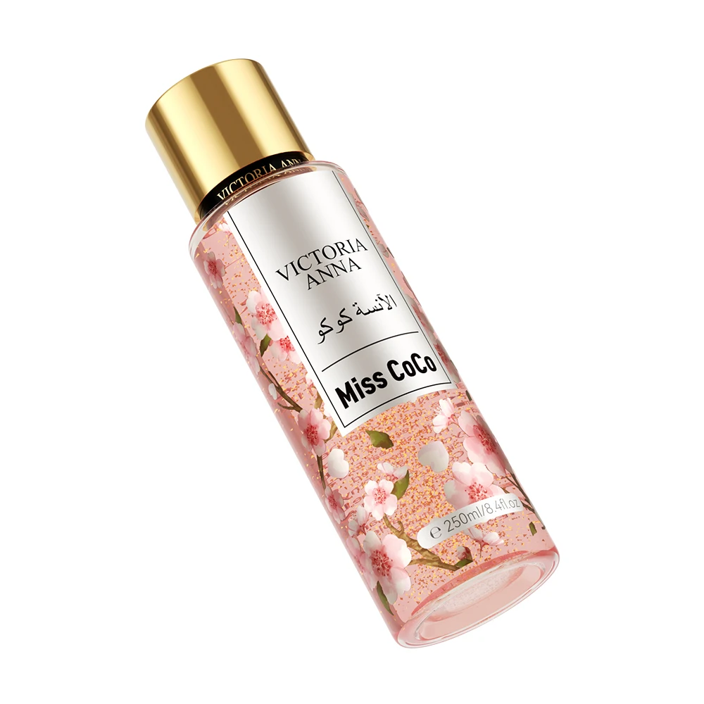 Original Floral Body Spray Floral Oriental Fragrance Miss Coco Long Lasting  Air Freshener Spray Fresh Floral Charm Deodorant